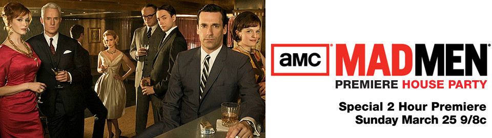 MAD MEN Premiere House Party