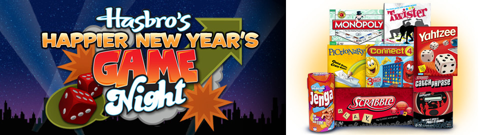 Hasbro’s Happier New Year’s Game Night