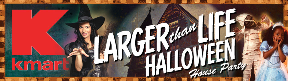 Kmart® Larger Than Life Halloween House Party