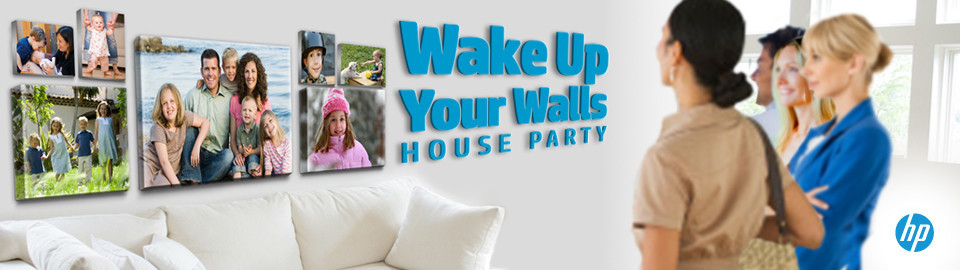 HP Wake Up Your Walls House Party