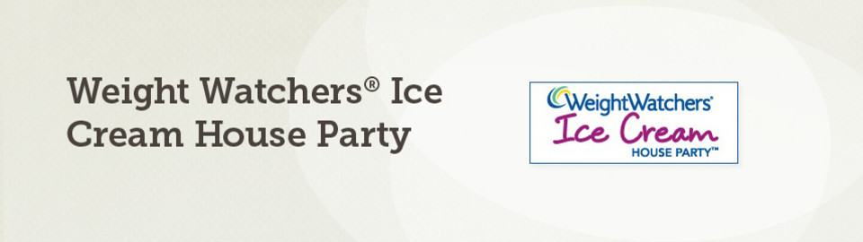 Weight Watchers® Ice Cream House Party™