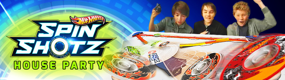 Hot Wheels® SpinShotz™ House Party