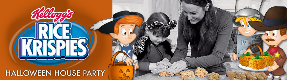 Kellogg’s® Rice Krispies® Halloween House Party