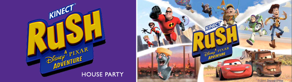 Kinect Rush: A Disney Pixar Adventure House Party