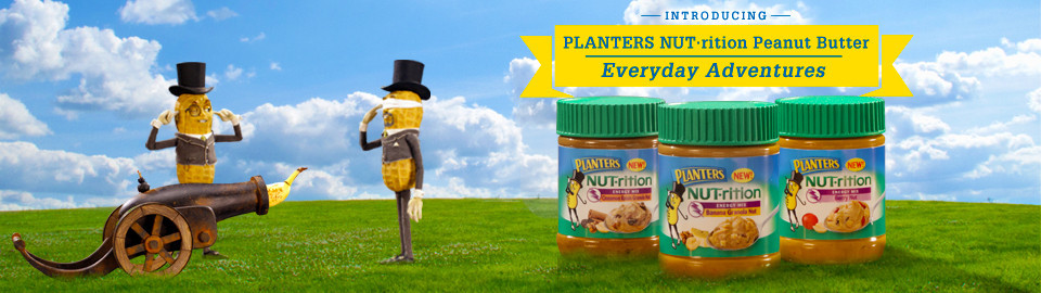 PLANTERS NUT-rition Peanut Butter Everyday Adventures